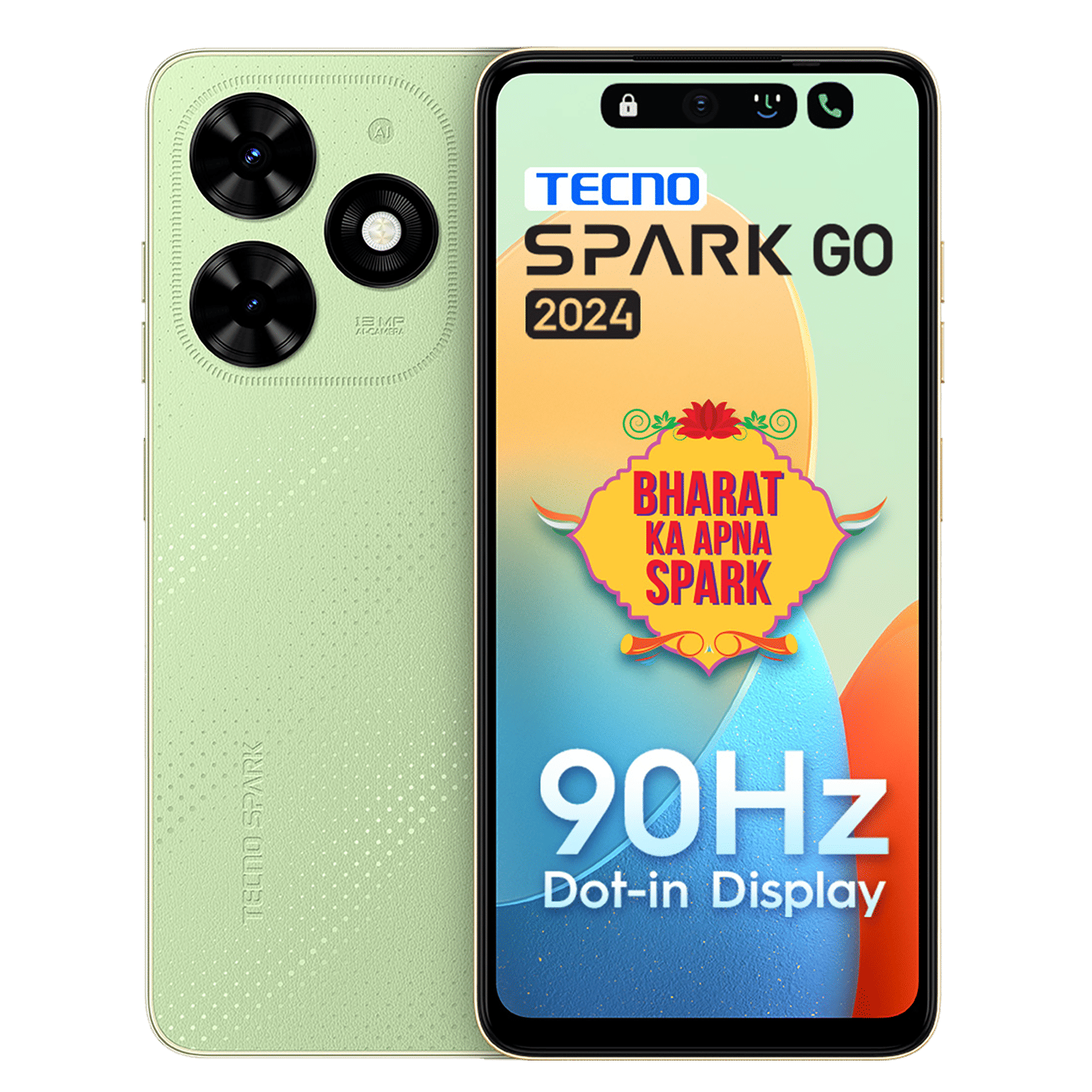 TECNO Spark Go 2024 (4GB RAM, 64GB, Magic Skin Green) TECNO Spark Go 2024 (4GB RAM, 64GB, Magic Skin Green)_1