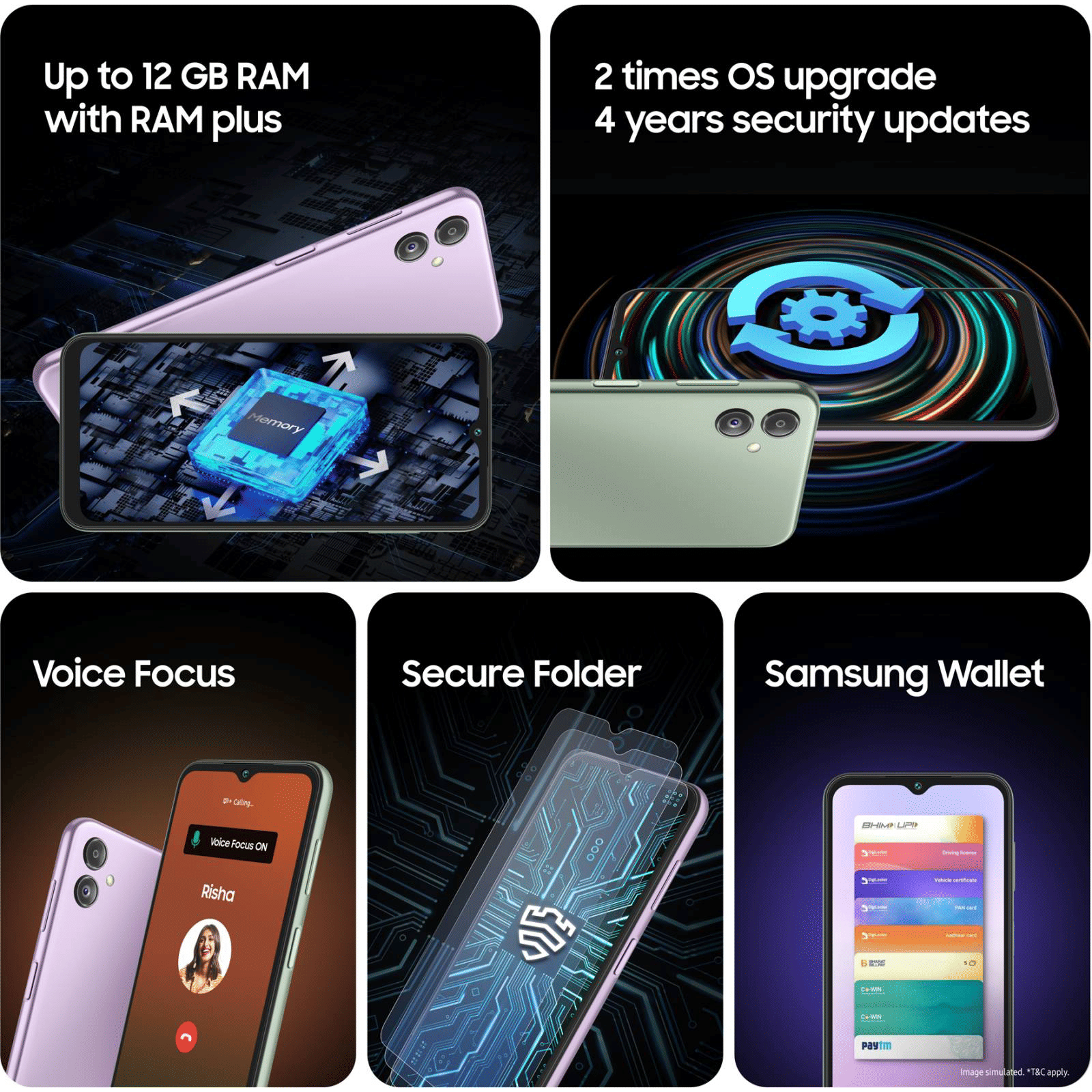 SAMSUNG Galaxy F14 5G (4GB RAM, 128GB, G.O.A.T Green)_13