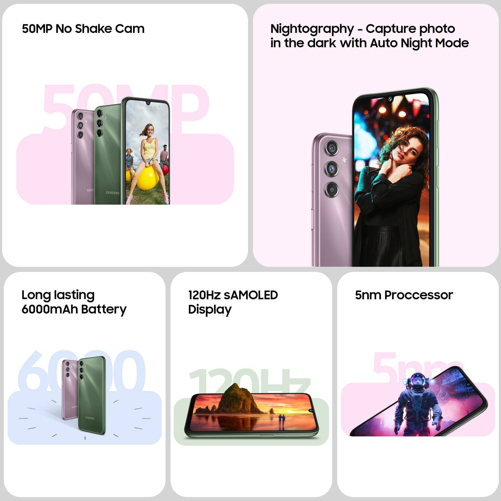 SAMSUNG Galaxy F34 5G (6GB RAM, 128GB, Orchid Violet)_12