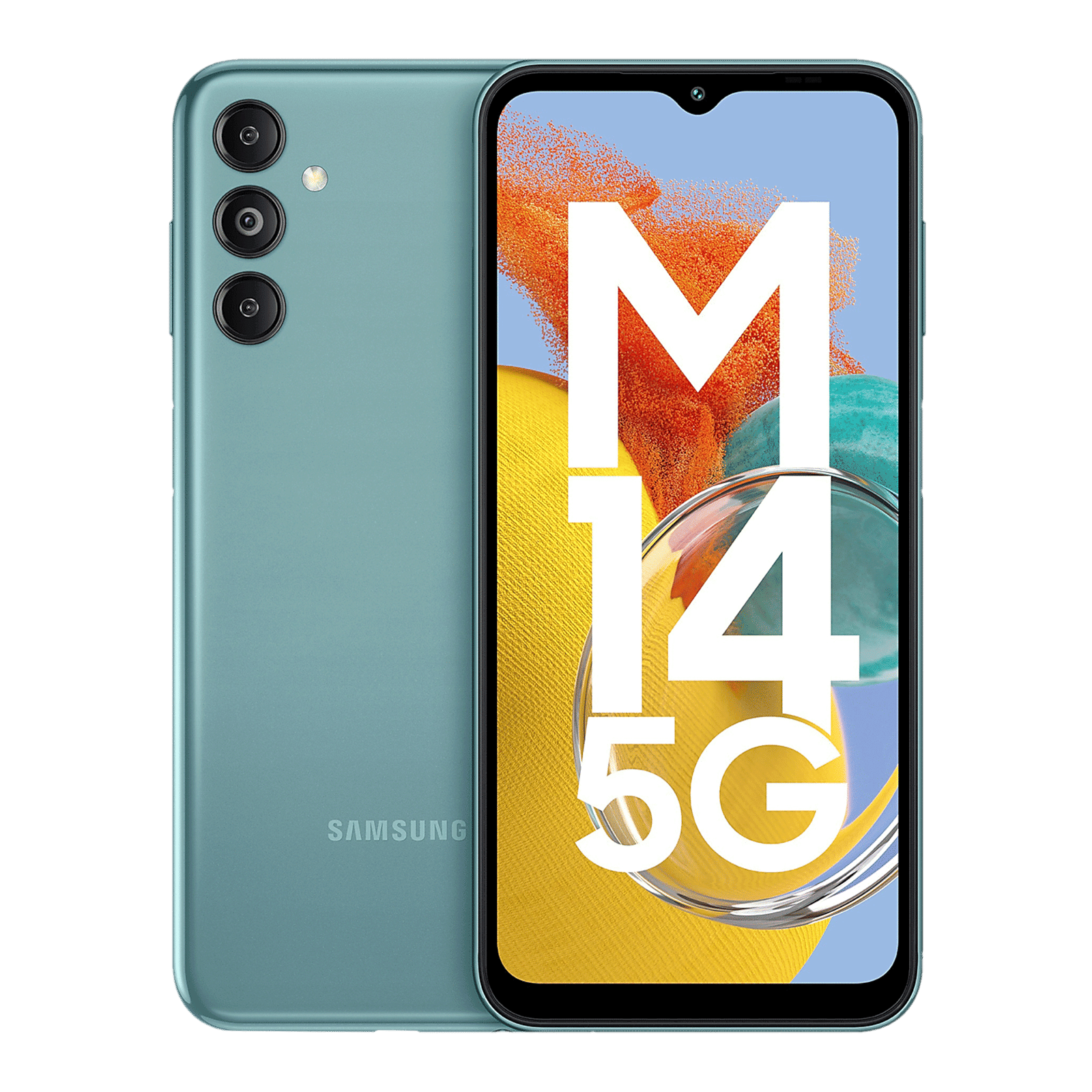 SAMSUNG Galaxy M14 5G (6GB RAM, 128GB, Smoky Teal) SAMSUNG Galaxy M14 5G (6GB RAM, 128GB, Smoky Teal)_1