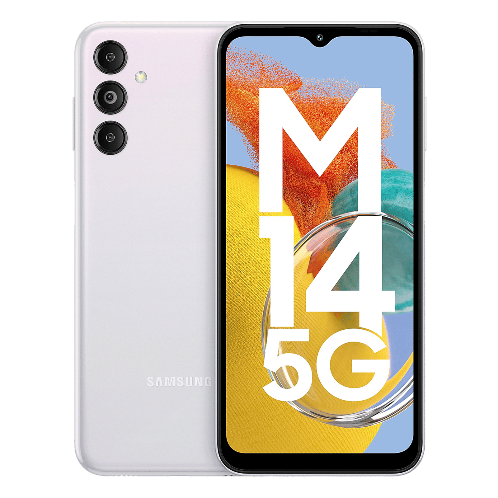 SAMSUNG Galaxy M14 5G (4GB RAM, 128GB, Icy Silver) SAMSUNG Galaxy M14 5G (4GB RAM, 128GB, Icy Silver)_1