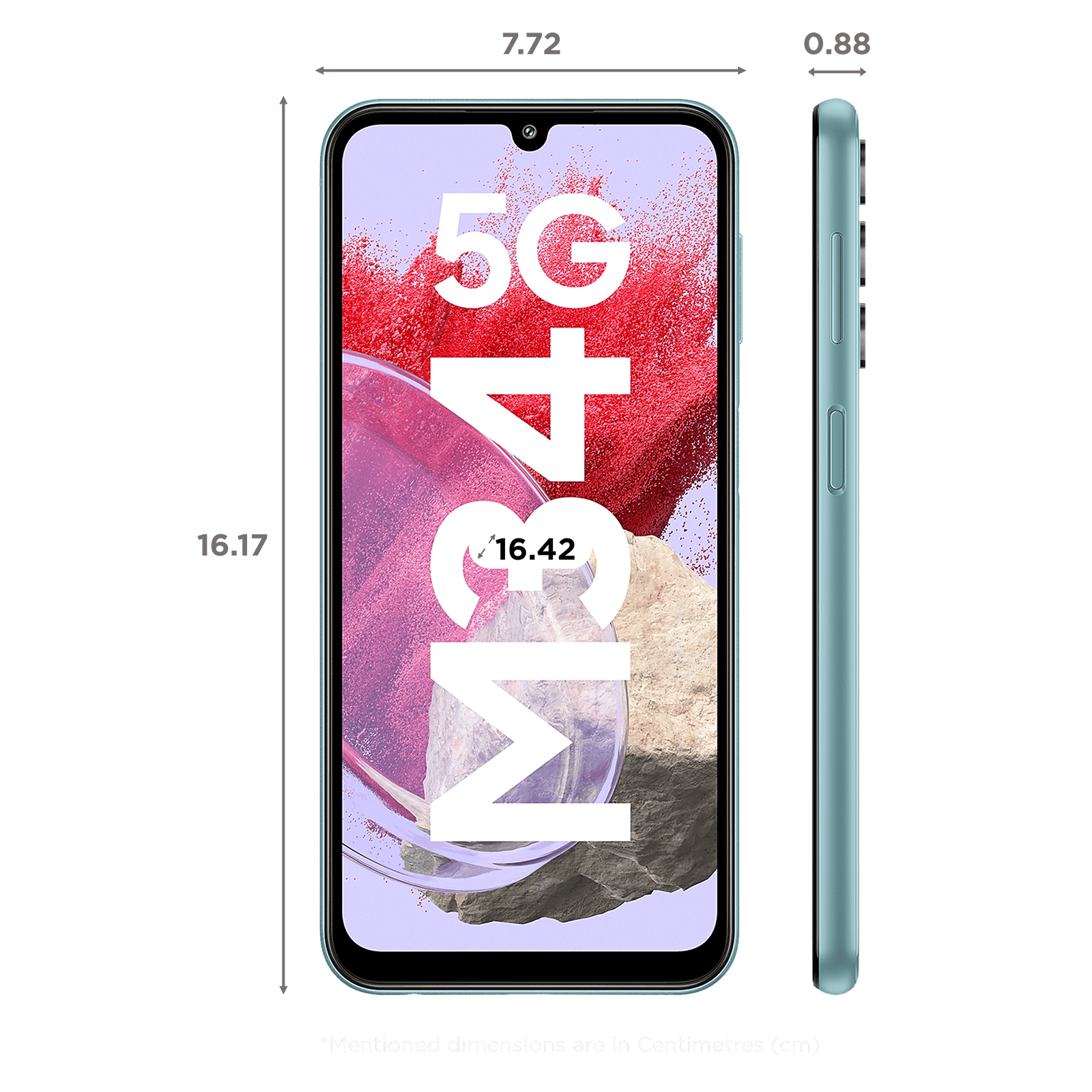SAMSUNG Galaxy M34 5G (8GB RAM, 256GB, Waterfall Blue)_2