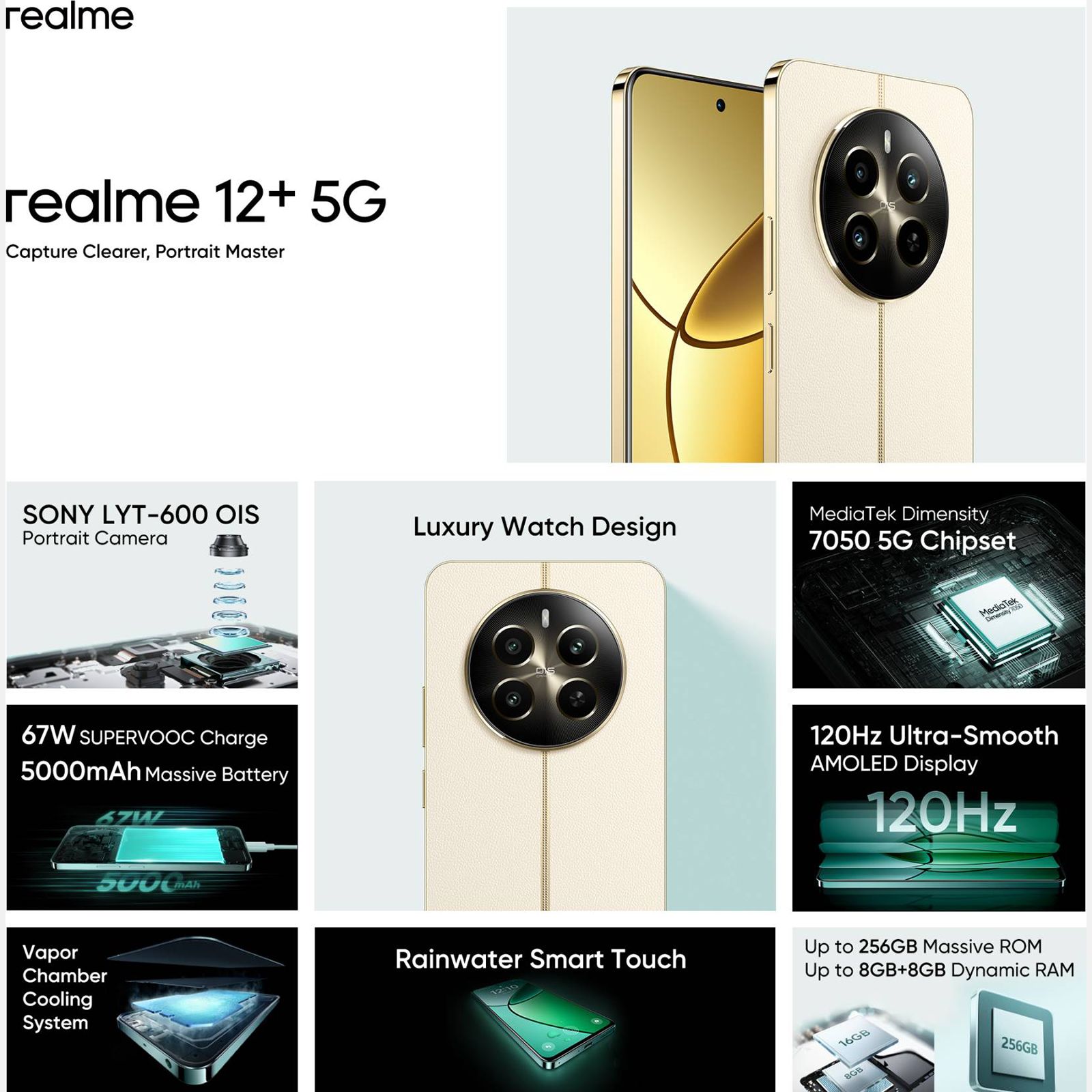 realme 12 Plus 5G (8GB RAM, 256GB, Navigator Beige) realme 12 Plus 5G (8GB RAM, 256GB, Navigator Beige)_15