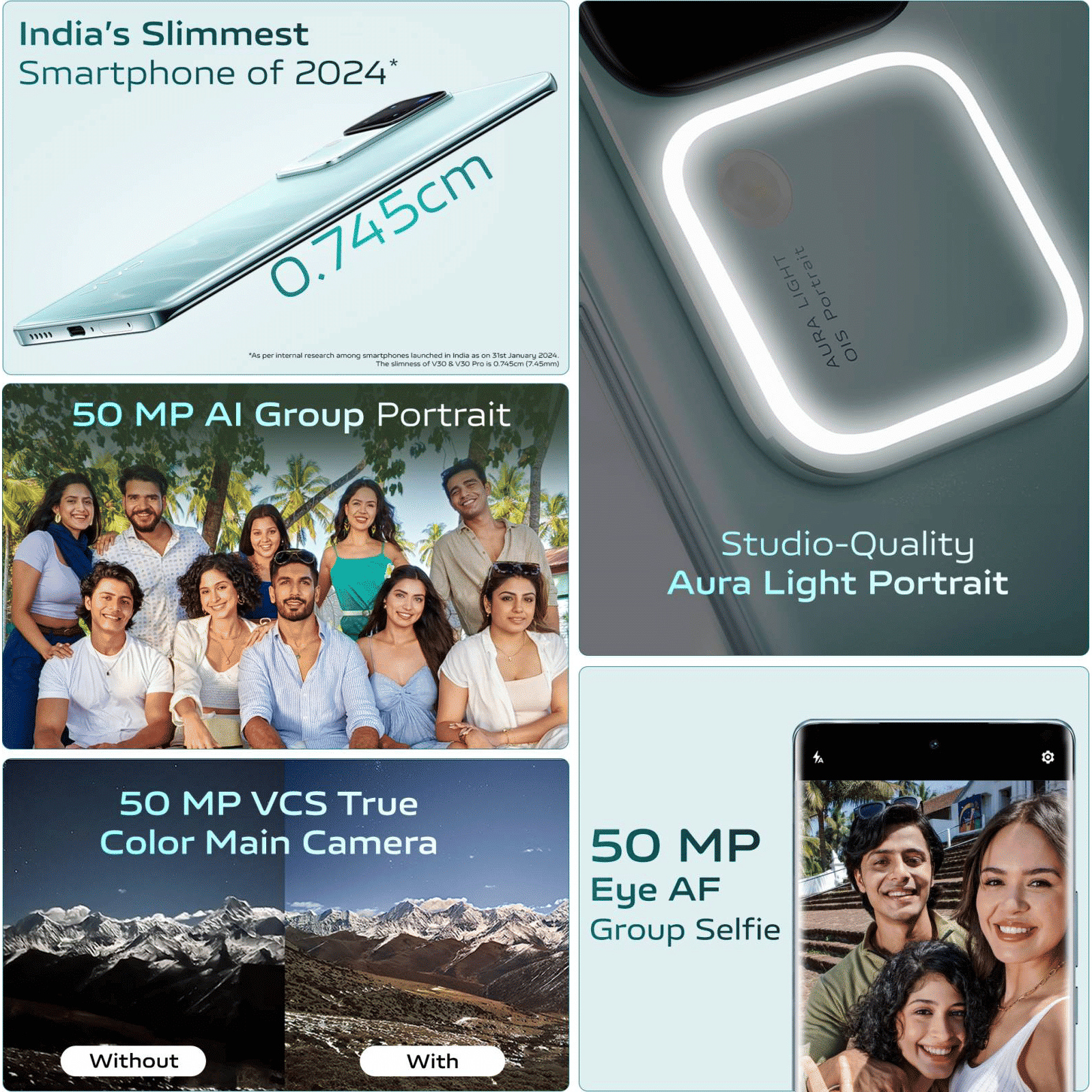 vivo V30 5G (8GB RAM, 128GB, Peacock Green) vivo V30 5G (8GB RAM, 128GB, Peacock Green)_12