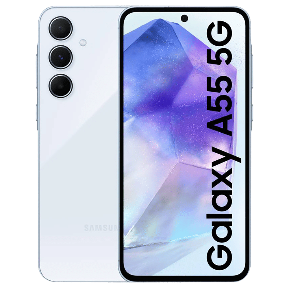 SAMSUNG Galaxy A55 5G (8GB RAM, 256GB, Awesome Iceblue)_1