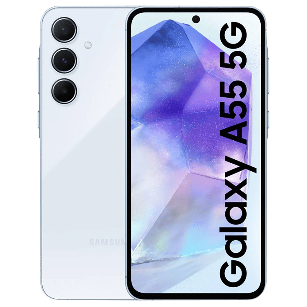 SAMSUNG Galaxy A55 5G (12GB RAM, 256GB, Awesome Iceblue)_1