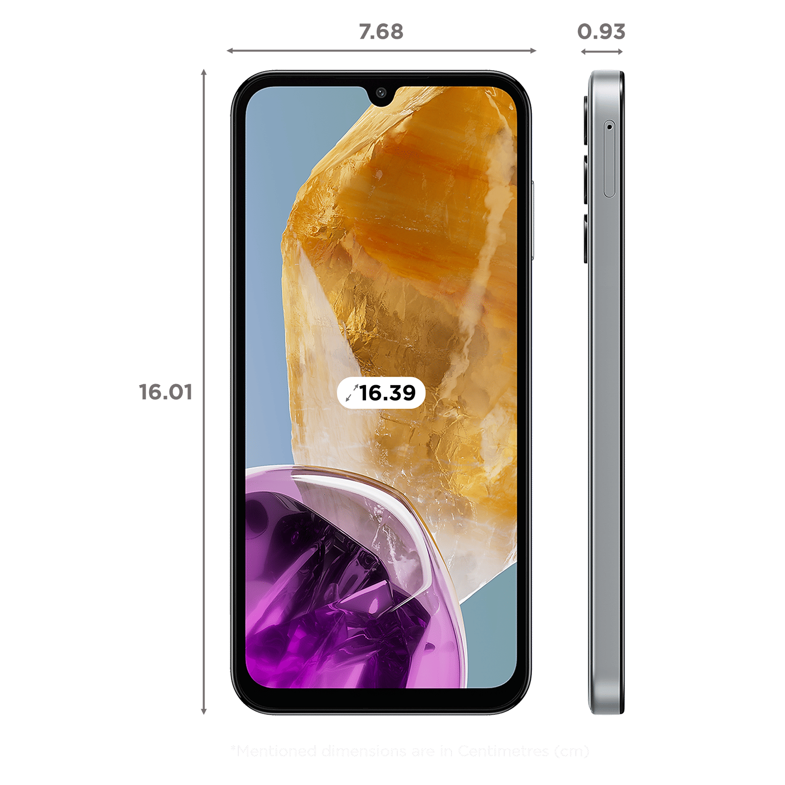 SAMSUNG Galaxy M15 5G Prime (4GB RAM, 128GB,Stone Gray)_2