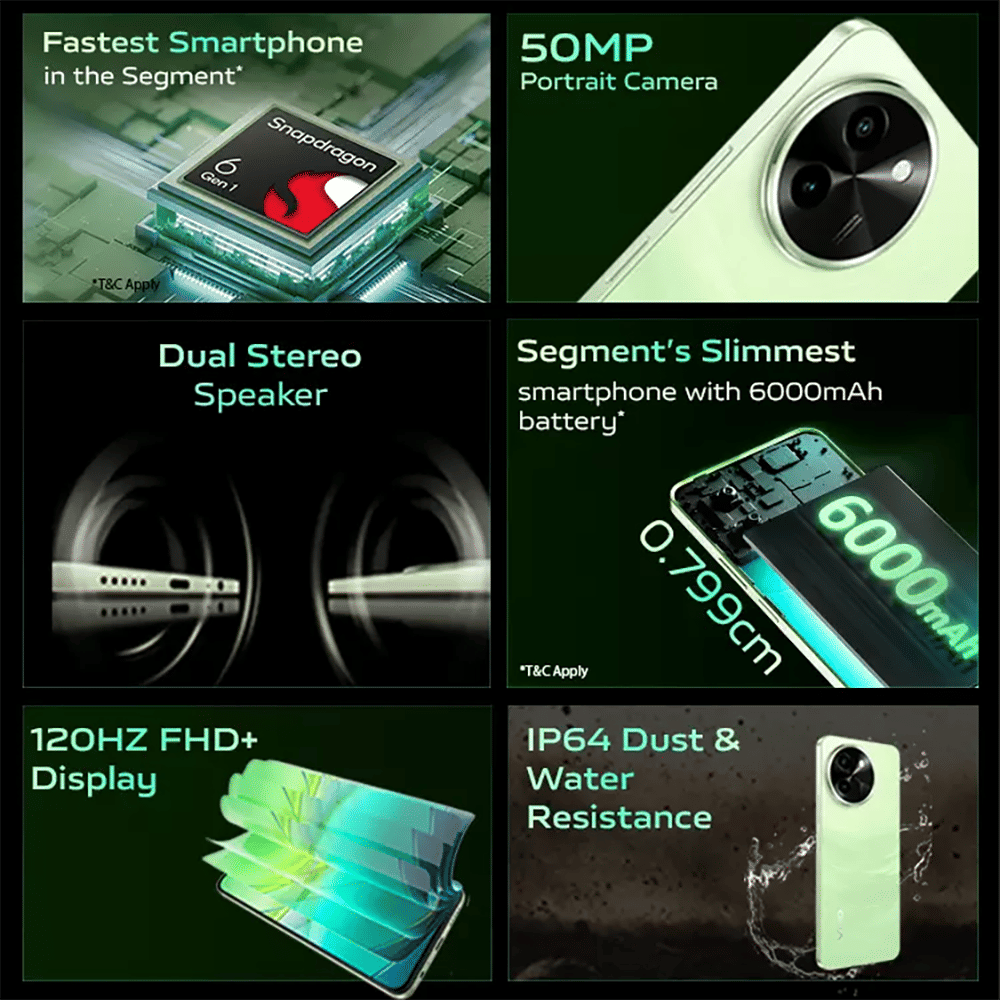 vivo T3x 5G (4GB RAM, 128GB, Celestial Green) vivo T3x 5G (4GB RAM, 128GB, Celestial Green)_14