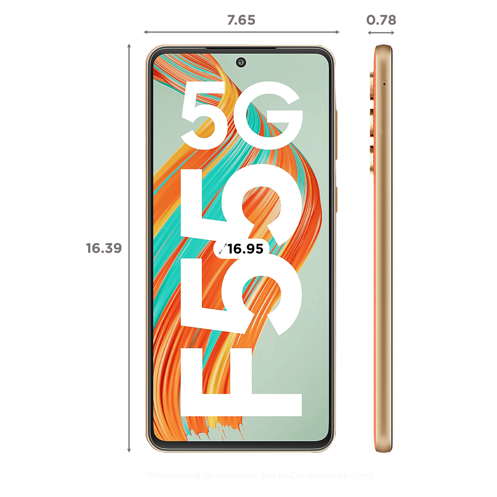 SAMSUNG Galaxy F55 5G (12GB RAM, 256GB, Apricot Crush)_2