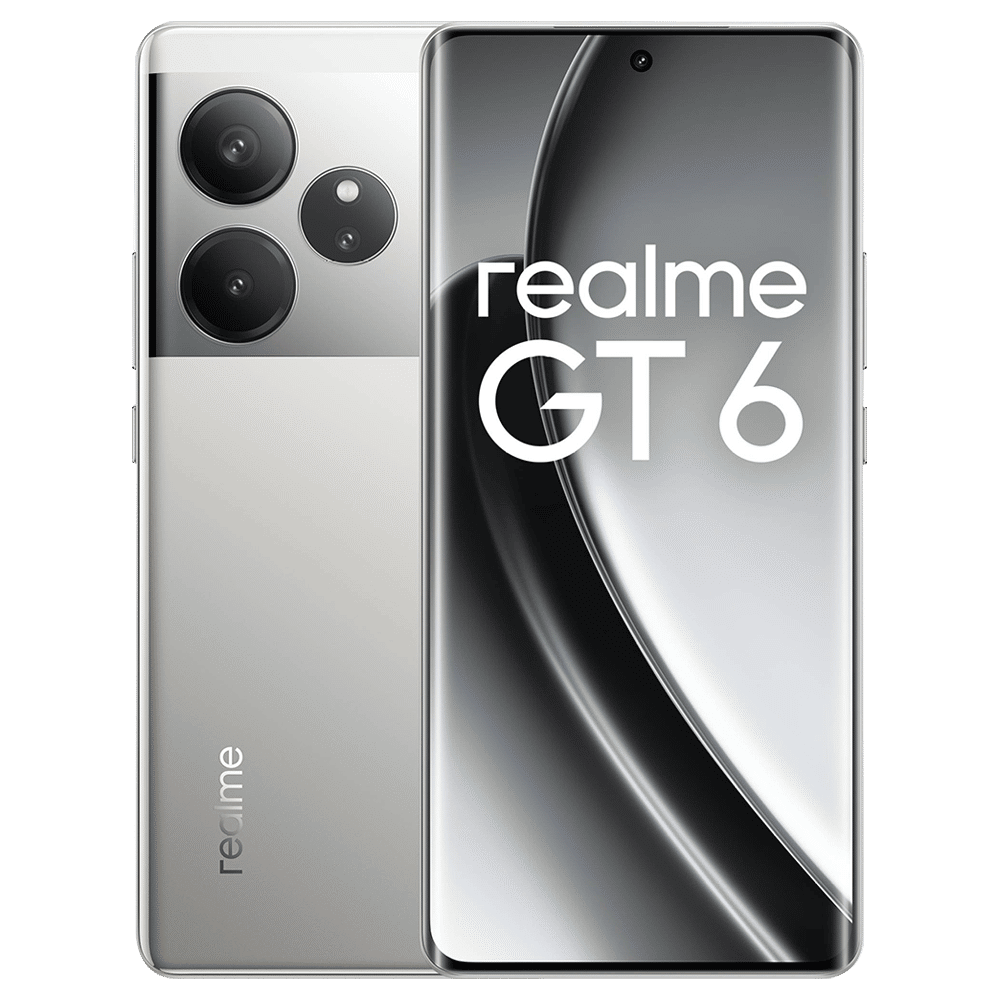 realme GT 6 5G (16GB RAM, 512GB, Fluid Silver) realme GT 6 5G (16GB RAM, 512GB, Fluid Silver)_1