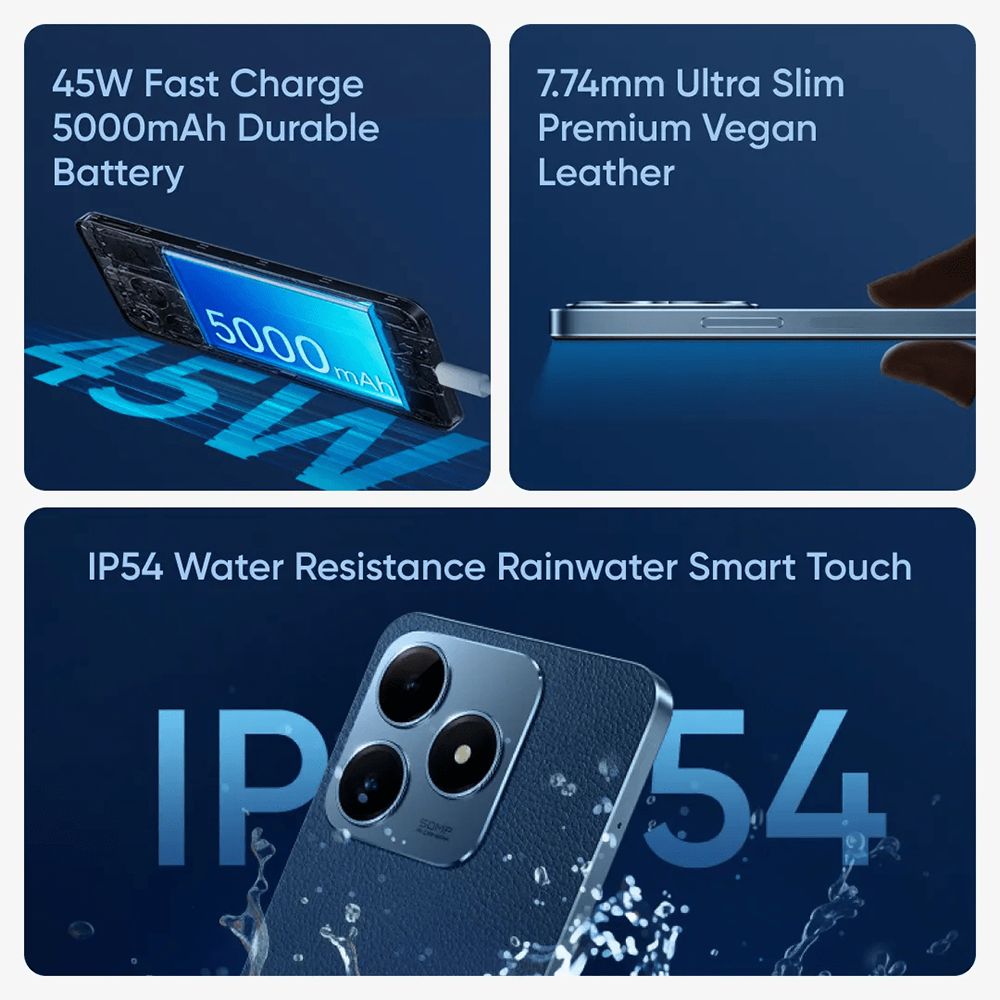 realme C63 (4GB RAM, 128GB, Leather Blue)_13