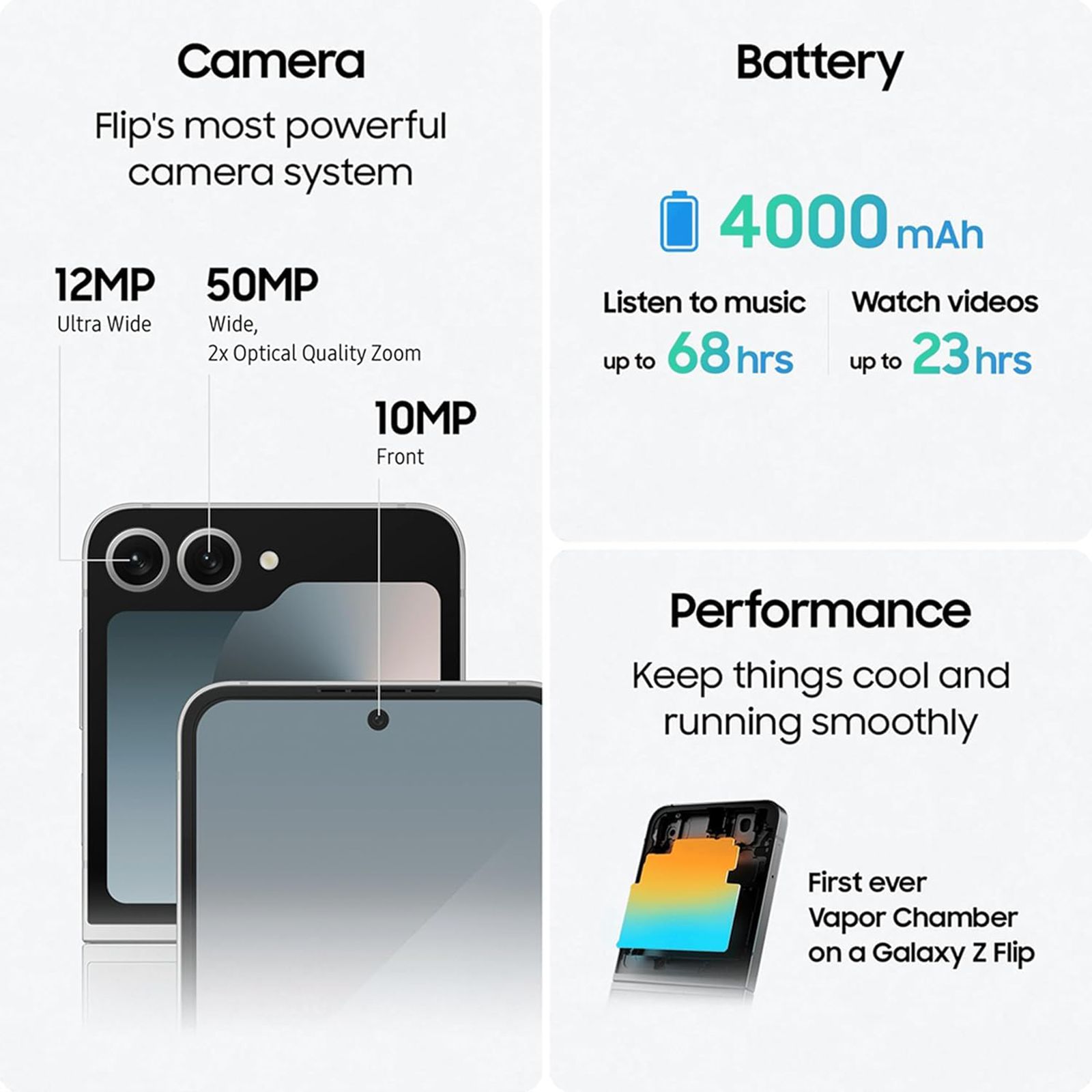 SAMSUNG Galaxy Z Flip6 5G (12GB RAM, 256GB, Mint)_11