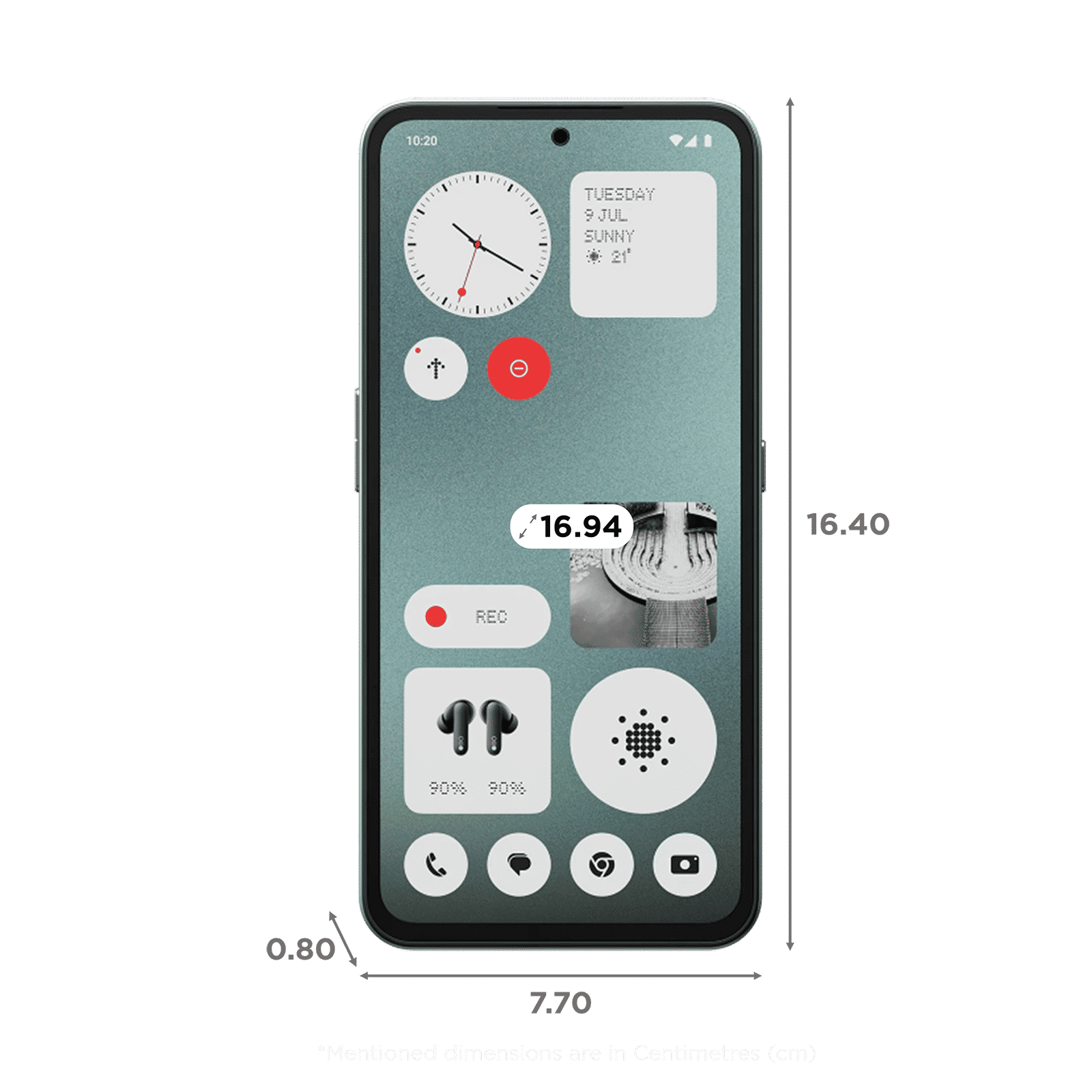 Nothing CMF Phone 1 5G (8GB RAM, 128GB, Light Green) Nothing CMF Phone 1 5G (8GB RAM, 128GB, Light Green)_2