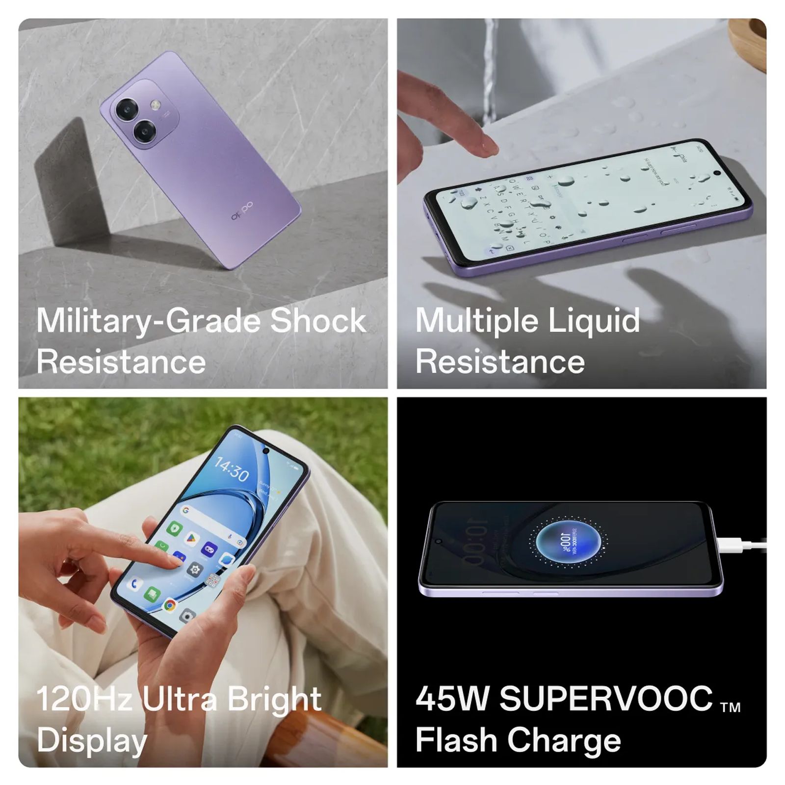 oppo A3x 5G (4GB RAM, 64GB, Starry Purple)_12