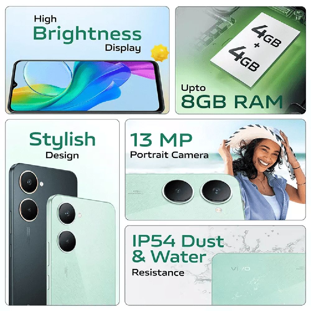 vivo Y18i (4GB RAM, 64GB, Gem Green)_10