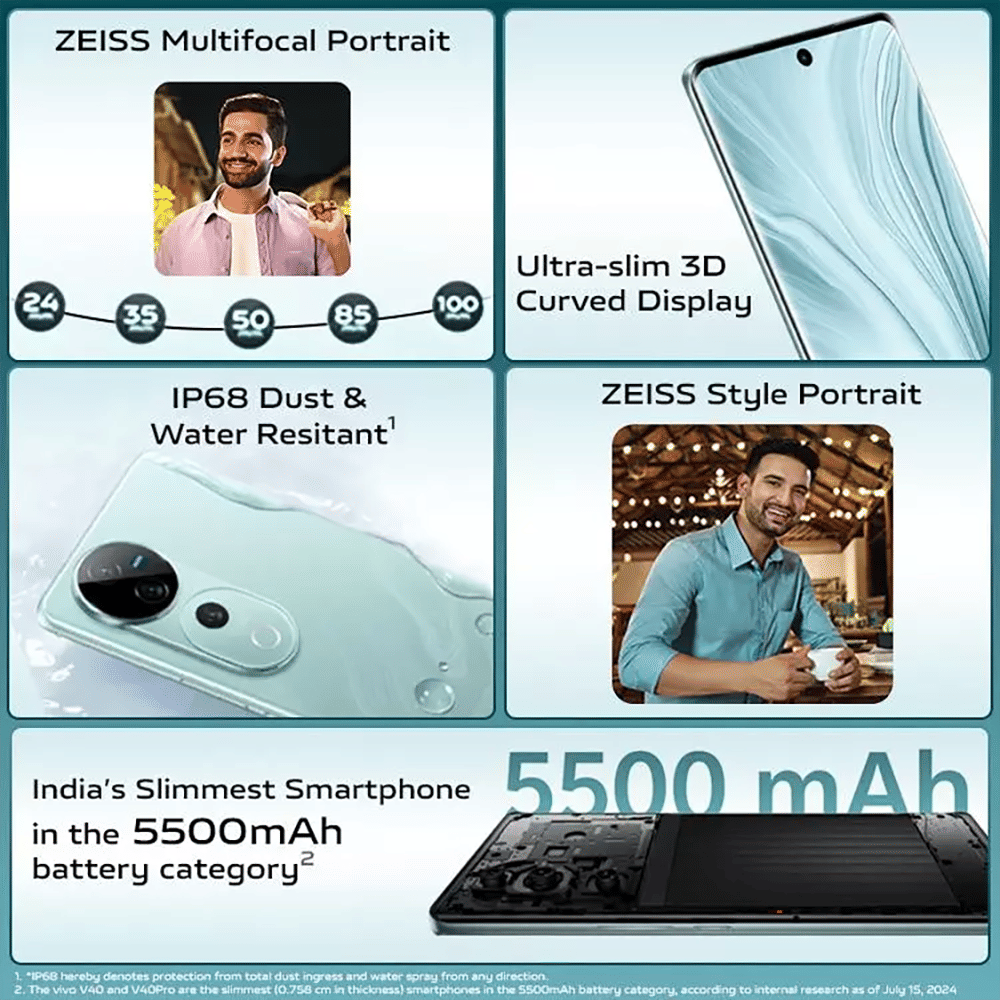 vivo V40 Pro 5G (8GB RAM, 256GB, Ganges Blue) vivo V40 Pro 5G (8GB RAM, 256GB, Ganges Blue)_18