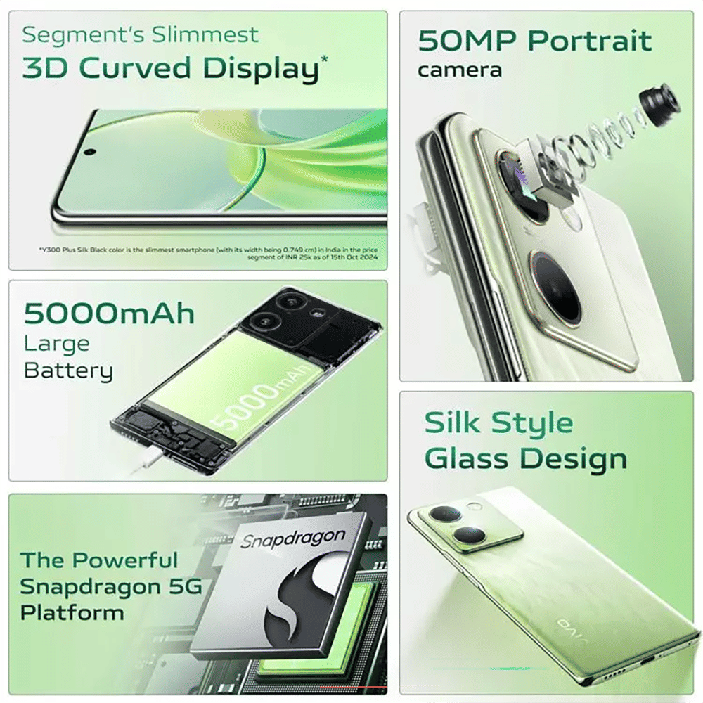 vivo Y300 Plus 5G (8GB RAM, 128GB, Silk Green) vivo Y300 Plus 5G (8GB RAM, 128GB, Silk Green)_9