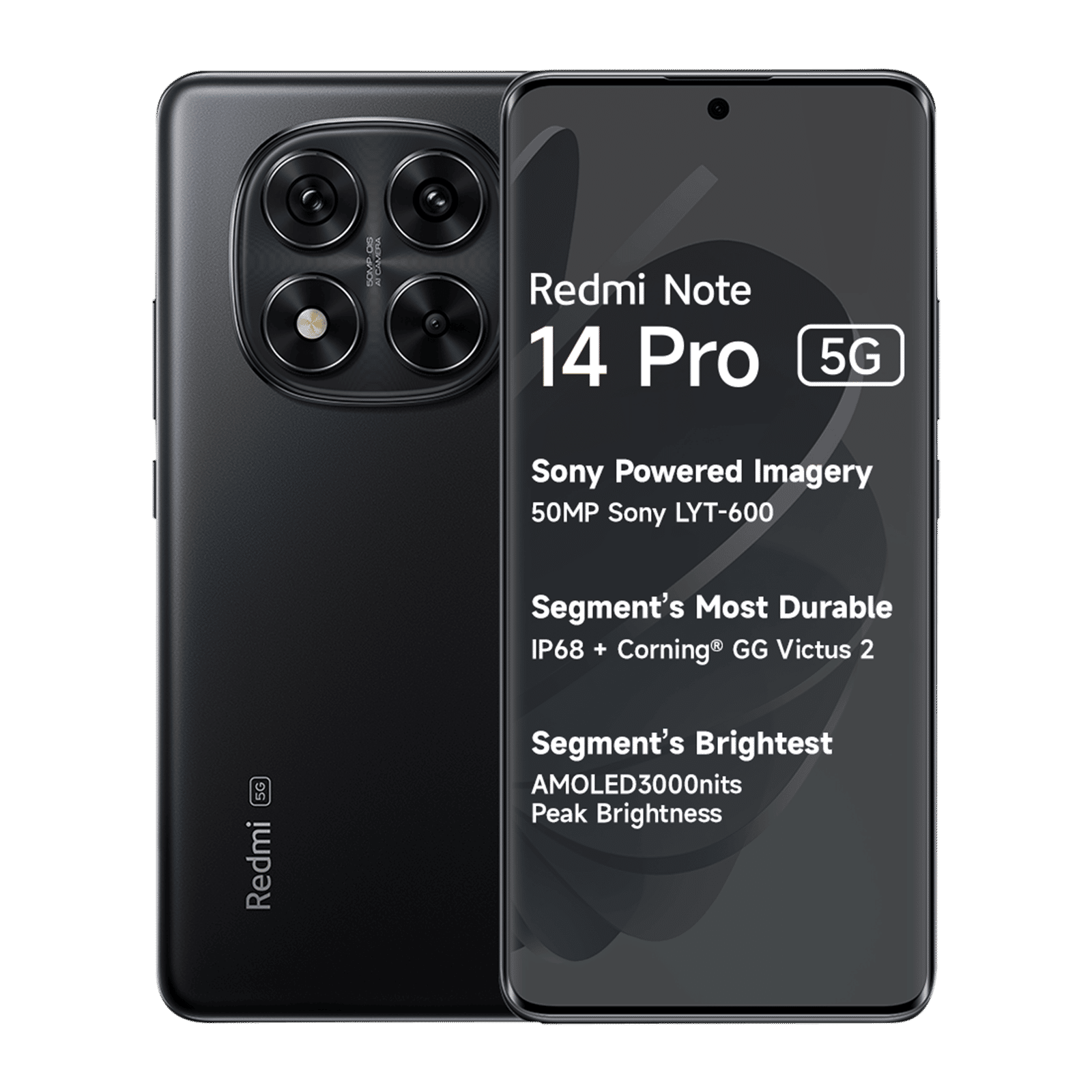 Redmi Note 14 Pro 5G (8GB RAM, 256GB, Titan Black)_1