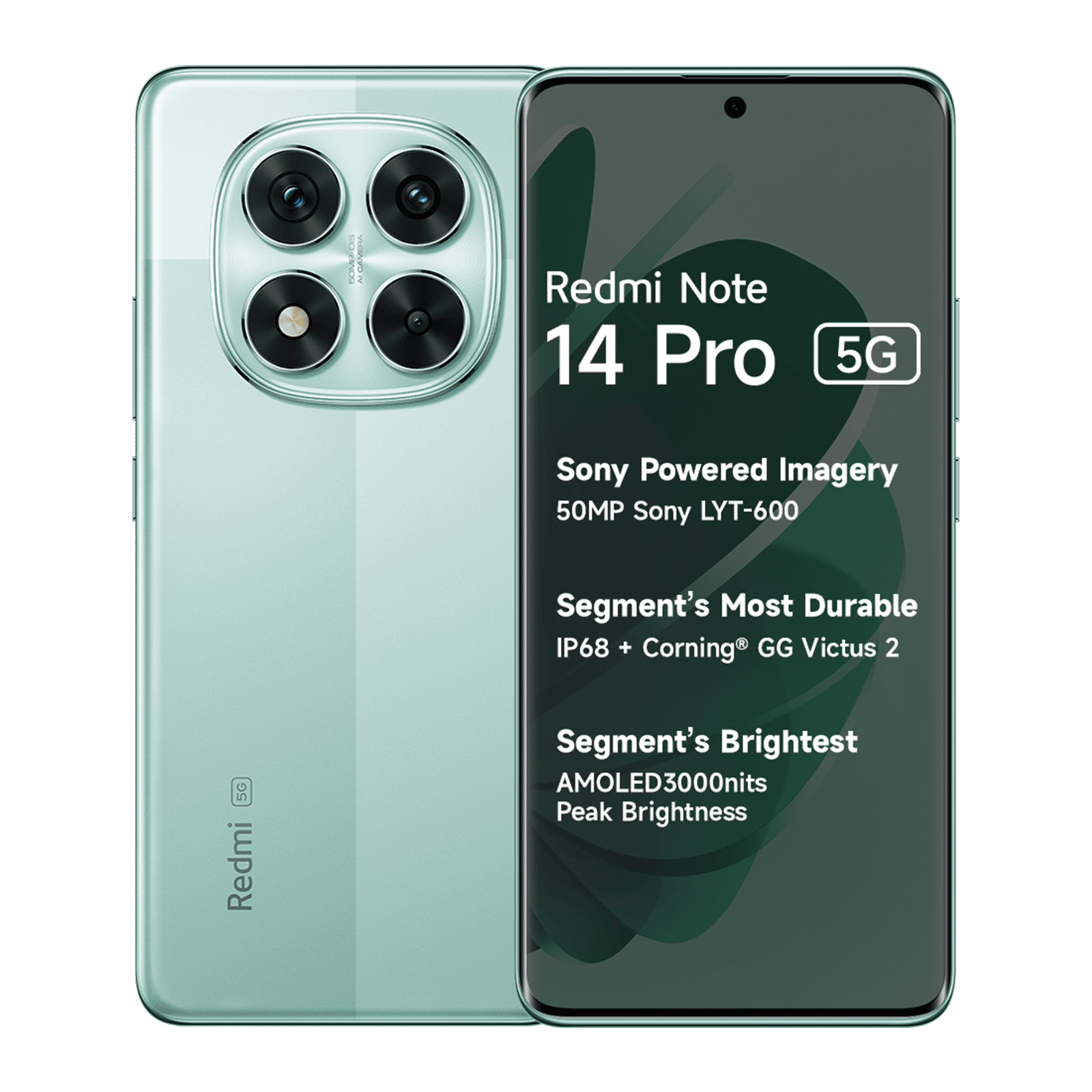 Redmi Note 14 Pro 5G (8GB RAM, 256GB, Ivy Green)_1