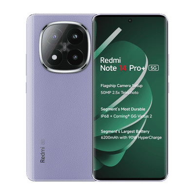 Redmi Note 14 Pro Plus 5G (8GB RAM, 128GB, Phantom Purple)