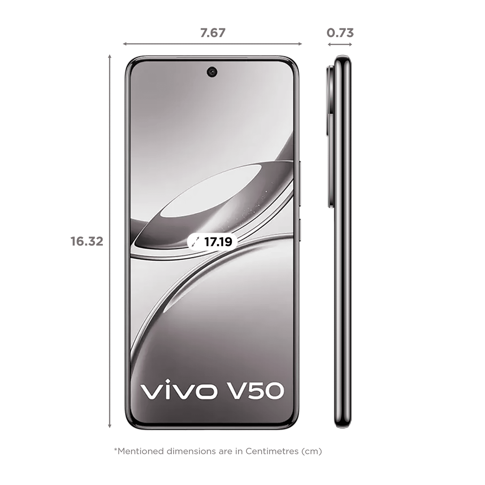 vivo V50 5G (8GB RAM, 256GB, Titanium Grey) vivo V50 5G (8GB RAM, 256GB, Titanium Grey)_2