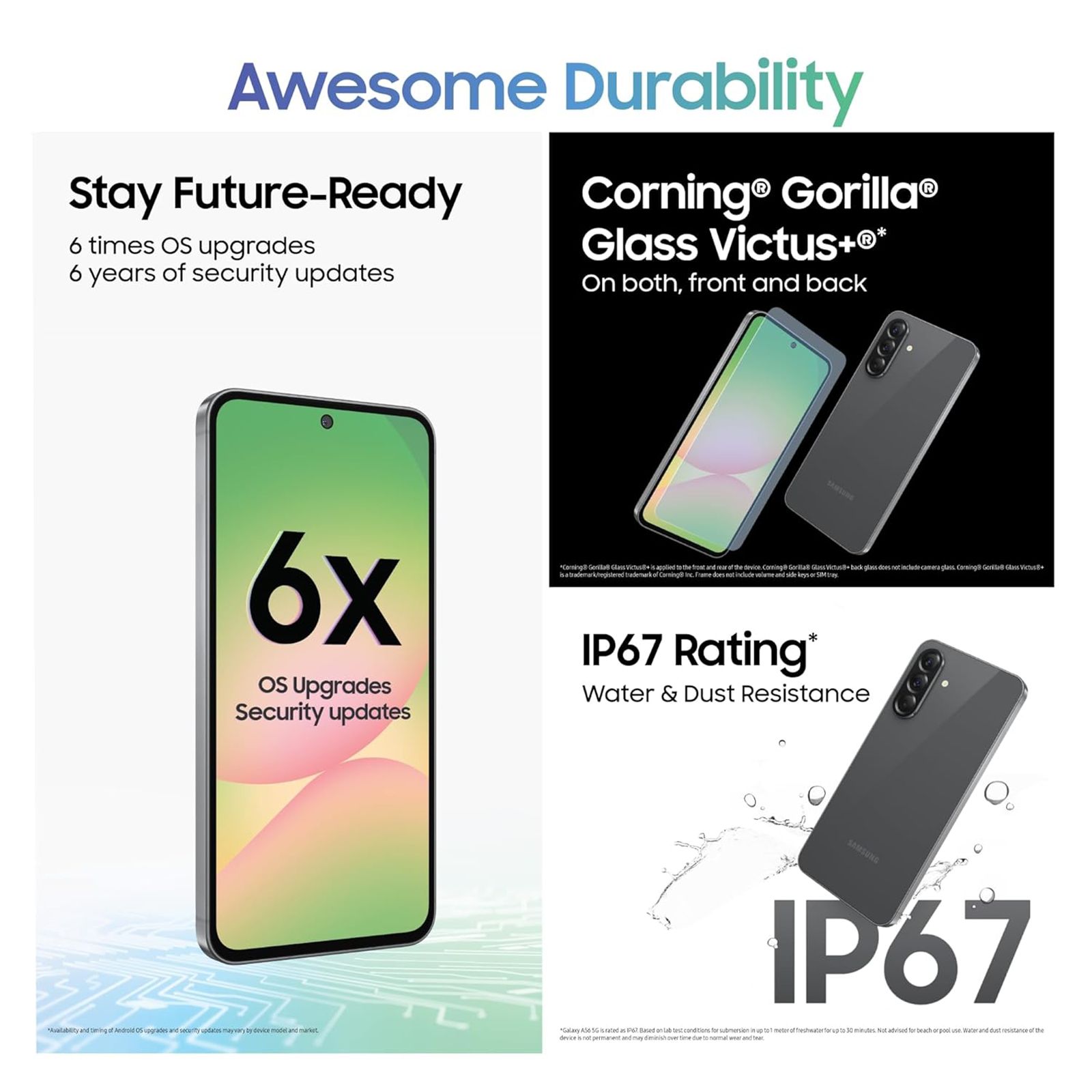 SAMSUNG Galaxy A56 5G (12GB RAM, 256GB, Awesome Graphite) SAMSUNG Galaxy A56 5G (12GB RAM, 256GB, Awesome Graphite)_11