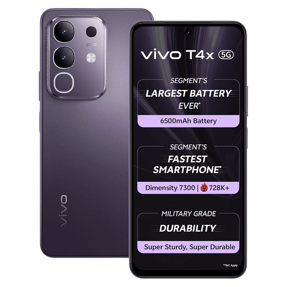 vivo T4x 5G (8GB RAM, 128GB, Pronto Purple) vivo T4x 5G (8GB RAM, 128GB, Pronto Purple)_1