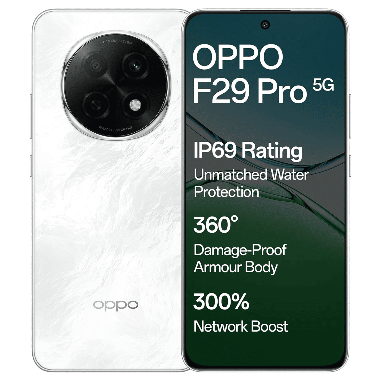 oppo F29 Pro 5G (8GB RAM, 128GB, Marble White) oppo F29 Pro 5G (8GB RAM, 128GB, Marble White)_1