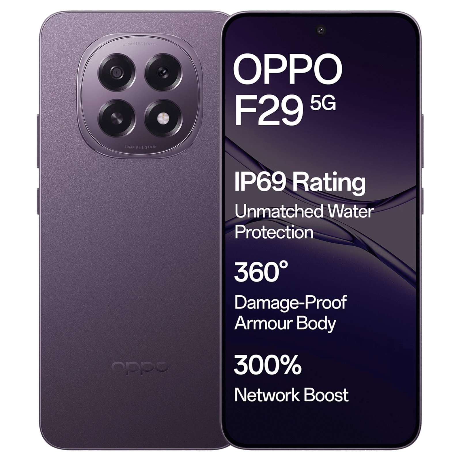 oppo F29 5G (8GB RAM, 256GB, Solid Purple)_1