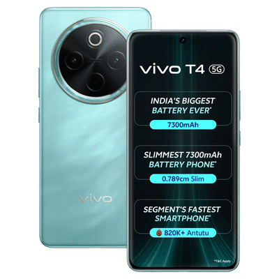 vivo T4 5G (12GB RAM, 256GB, Emerald Blaze)