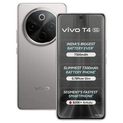 vivo T4 5G (12GB RAM, 256GB, Phantom Grey)