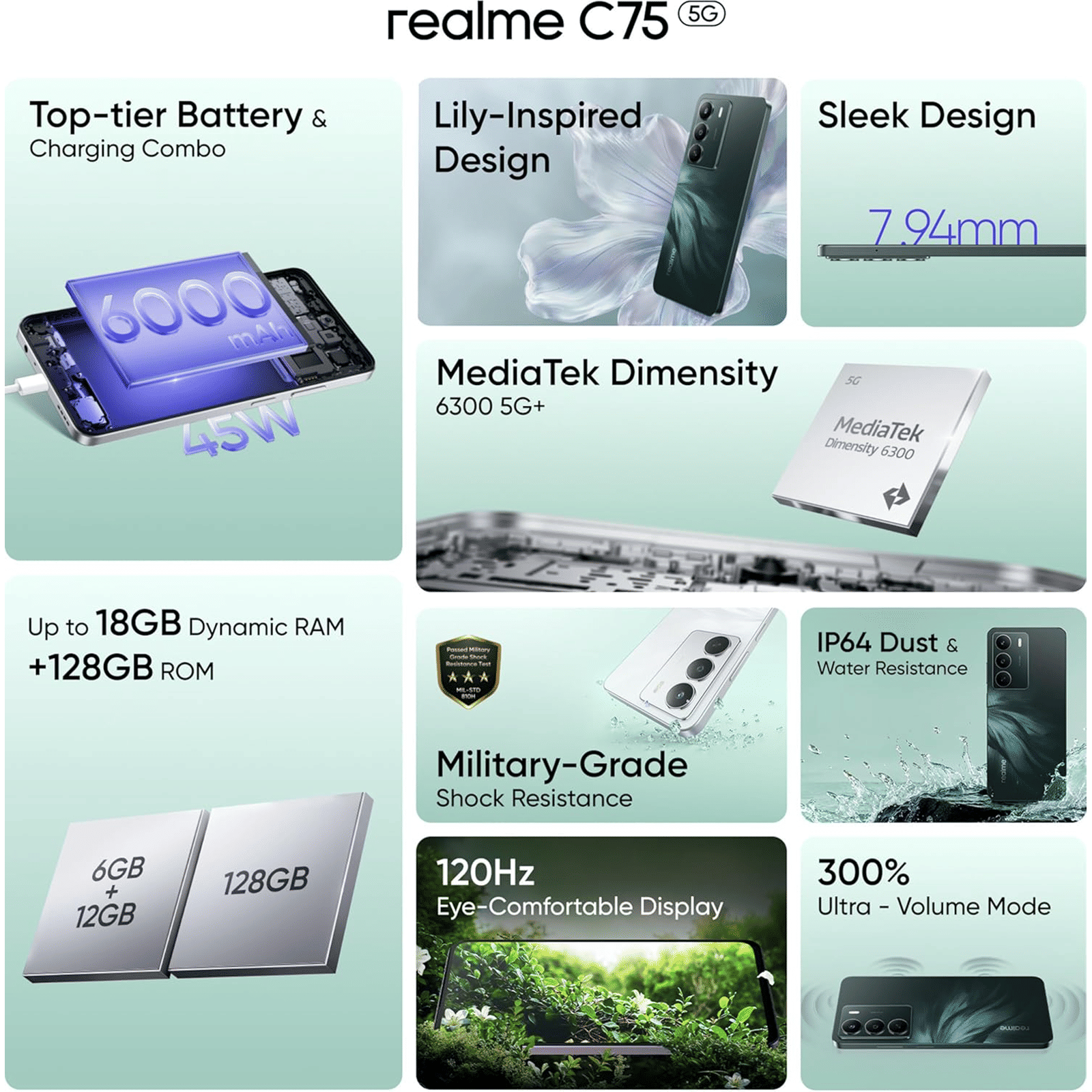 realme C75 5G (4GB RAM, 128GB, Midnight Lily) realme C75 5G (4GB RAM, 128GB, Midnight Lily)_11