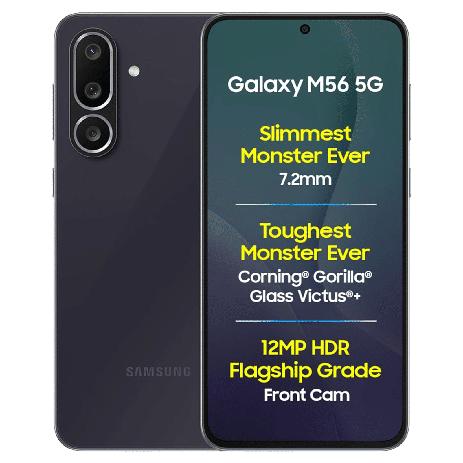 SAMSUNG Galaxy M56 5G (8GB RAM, 256GB, Black) SAMSUNG Galaxy M56 5G (8GB RAM, 256GB, Black)_1
