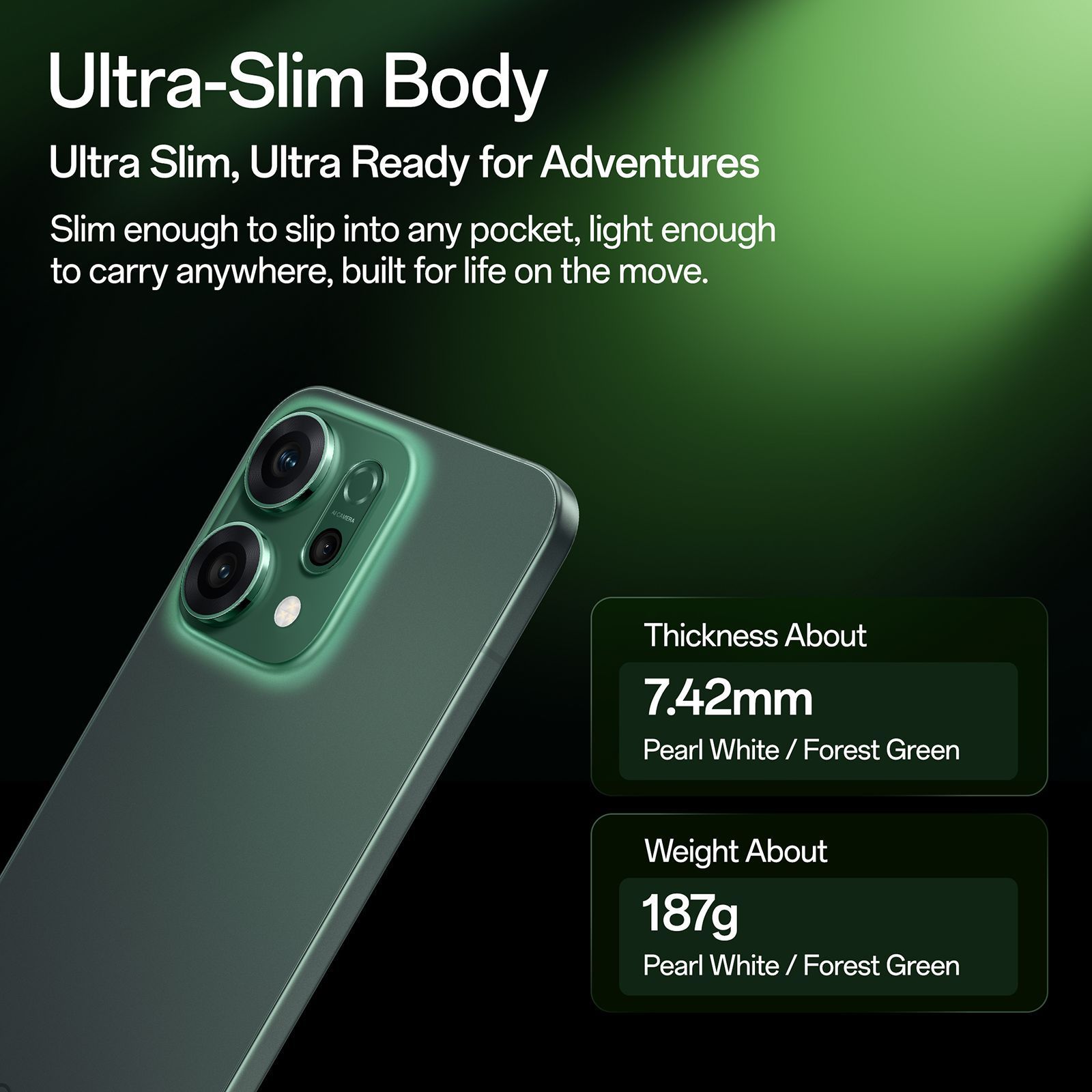 oppo Reno 14 5G (8GB RAM, 256GB, Mint Green)_9