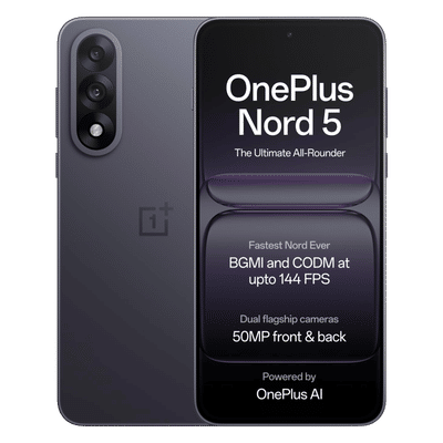 OnePlus Nord 5 5G (8GB RAM, 256GB, Phantom Grey)