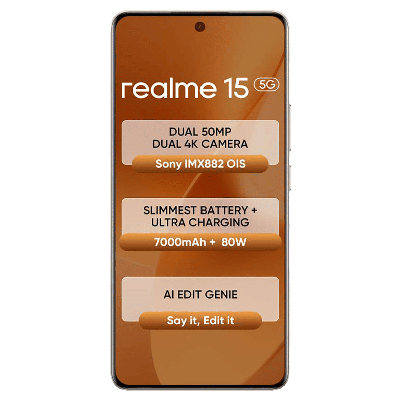 realme 15 5G (8GB RAM, 128GB, Flowing Silver)_11