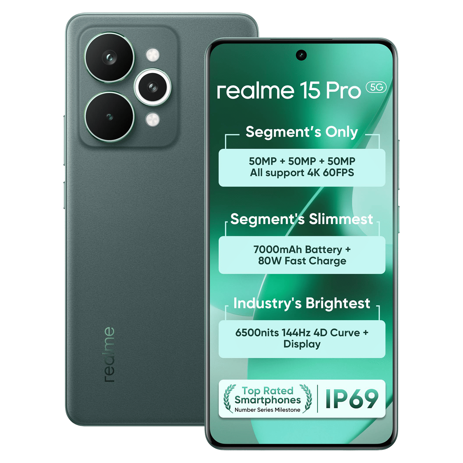 realme 15 Pro 5G (8GB RAM, 128GB, Velvet Green) realme 15 Pro 5G (8GB RAM, 128GB, Velvet Green)_1