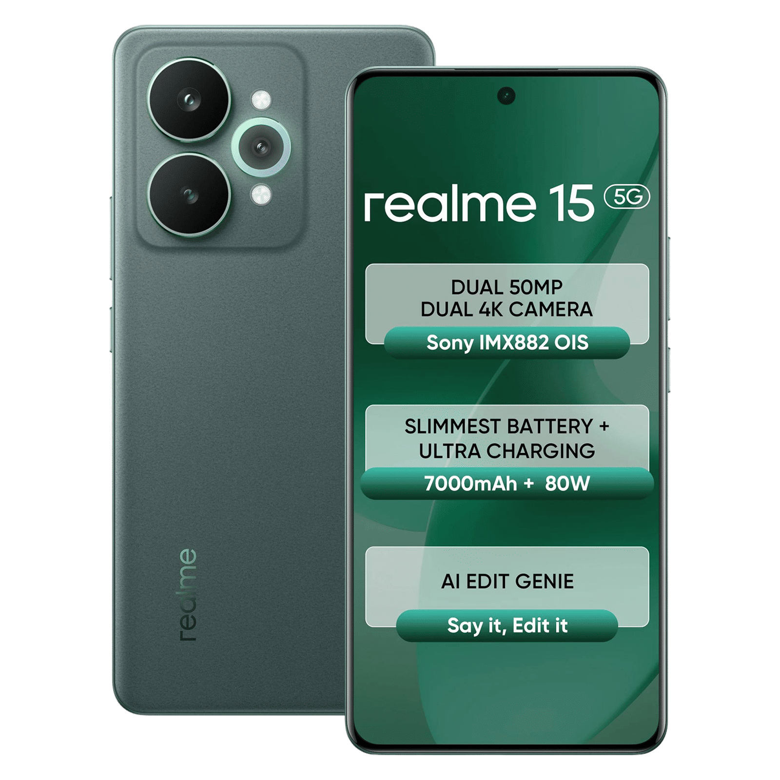 realme 15 5G (8GB RAM, 128GB, Velvet Green)_1