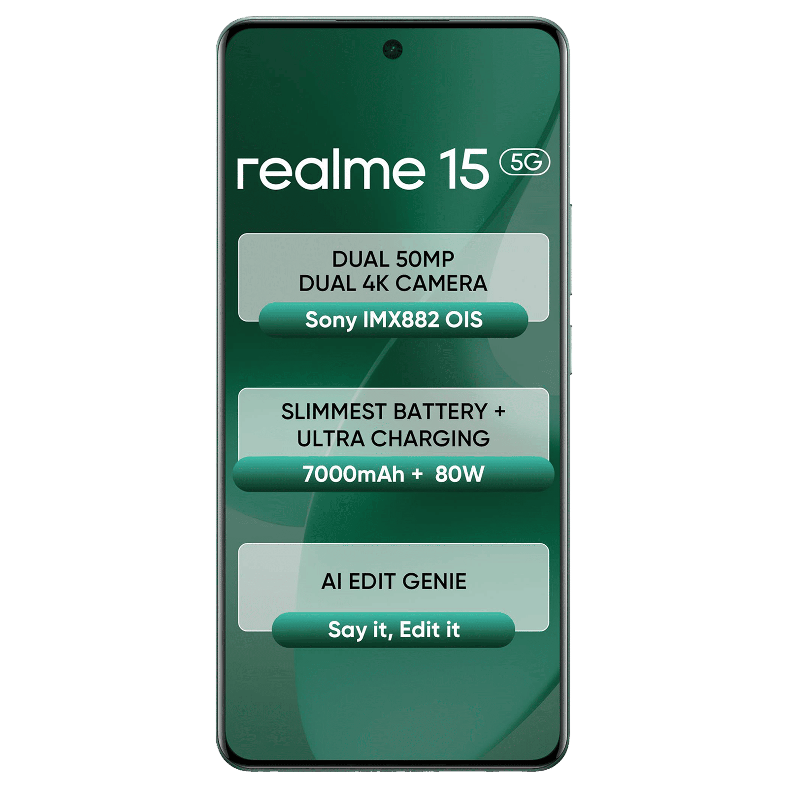 realme 15 5G (8GB RAM, 128GB, Velvet Green)_9