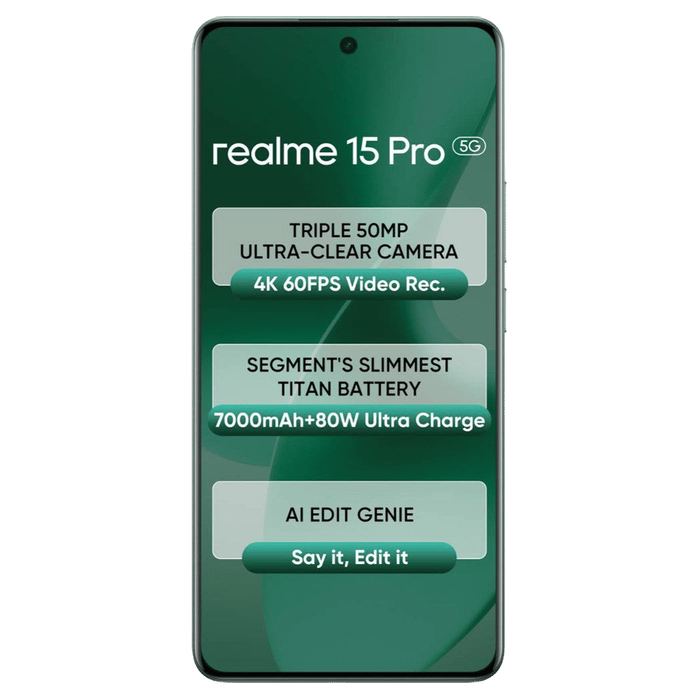realme 15 Pro 5G (8GB RAM, 256GB, Velvet Green) realme 15 Pro 5G (8GB RAM, 256GB, Velvet Green)_11