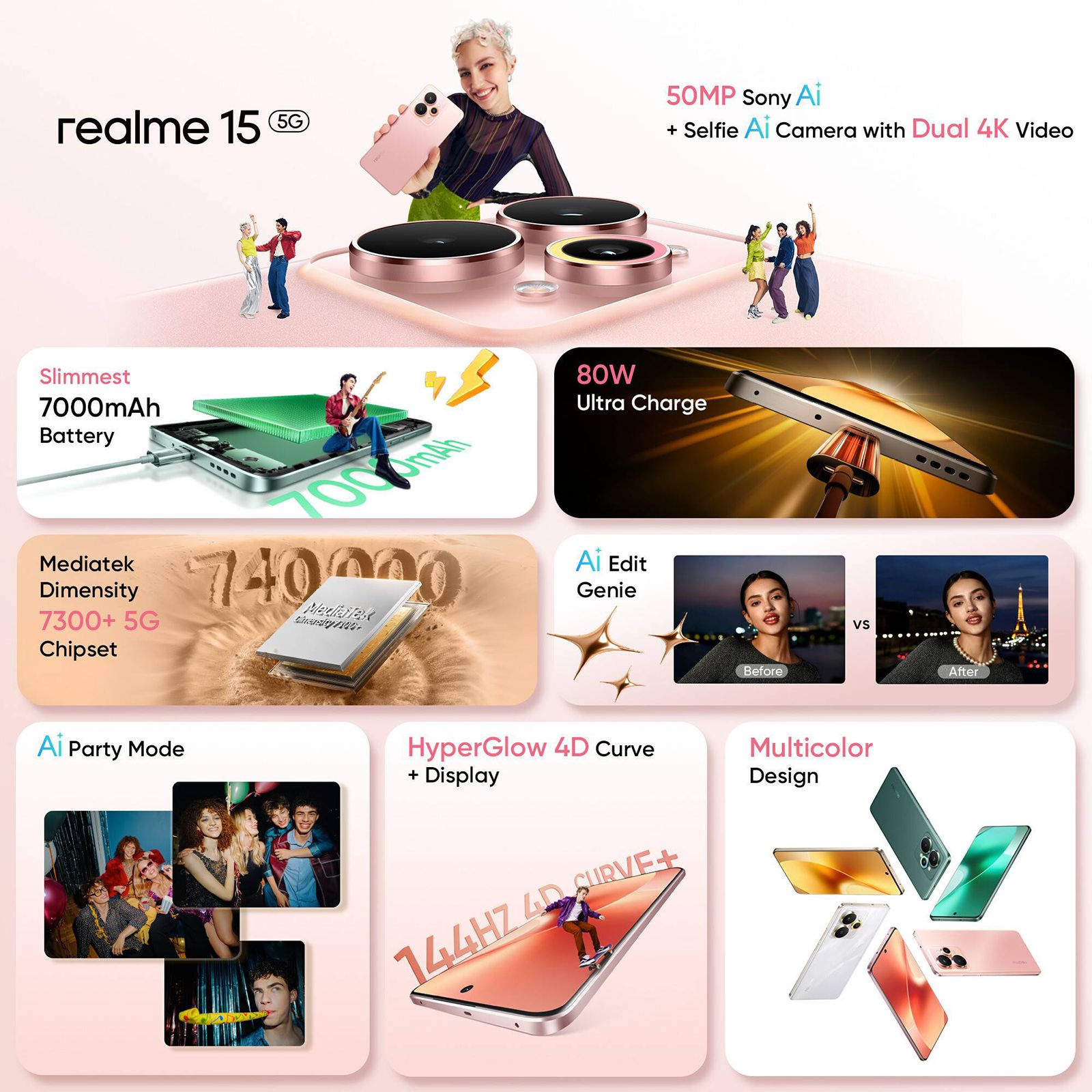 realme 15 5G (12GB RAM, 256GB, Flowing Silver)_13