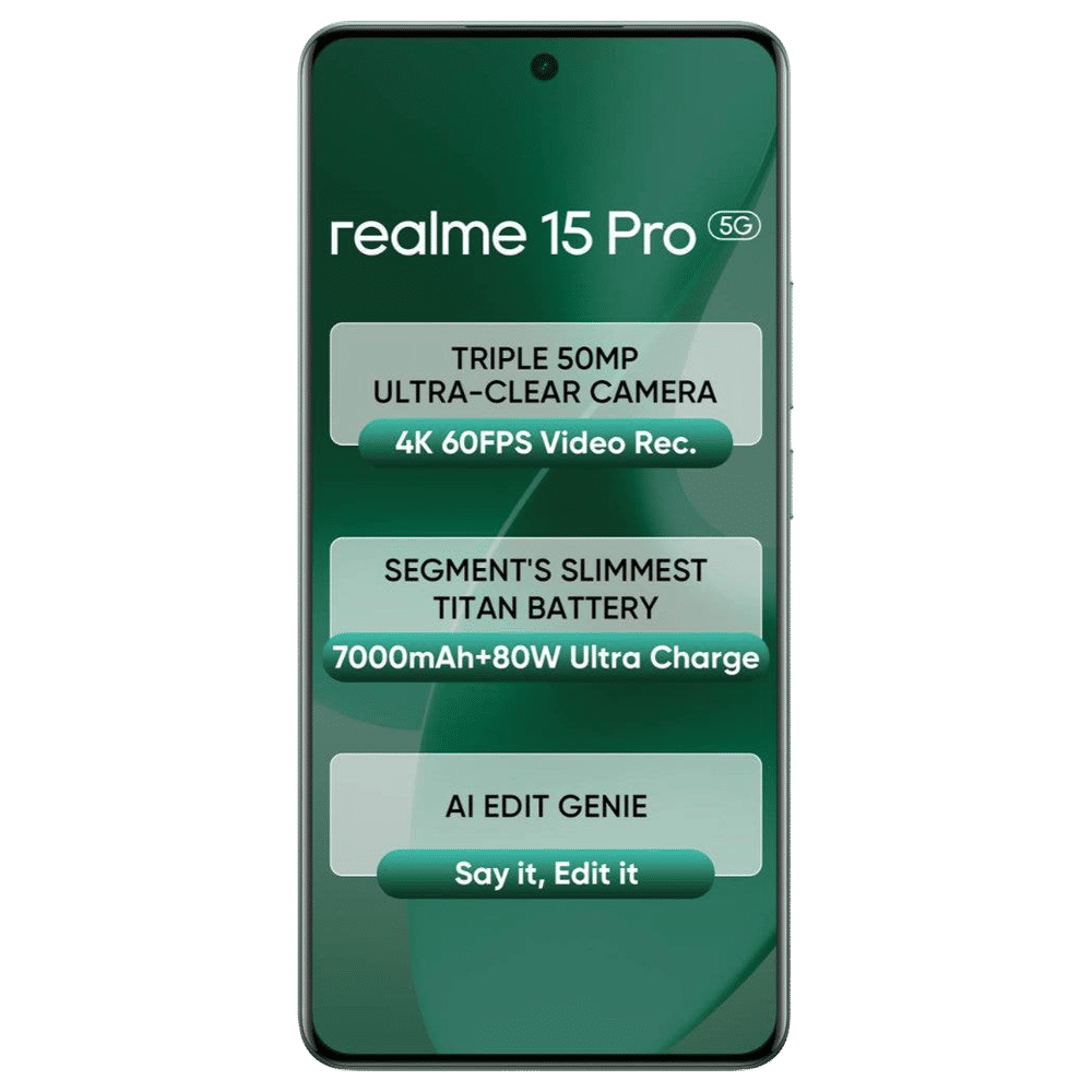 realme 15 Pro 5G (12GB RAM, 256GB, Velvet Green) realme 15 Pro 5G (12GB RAM, 256GB, Velvet Green)_11