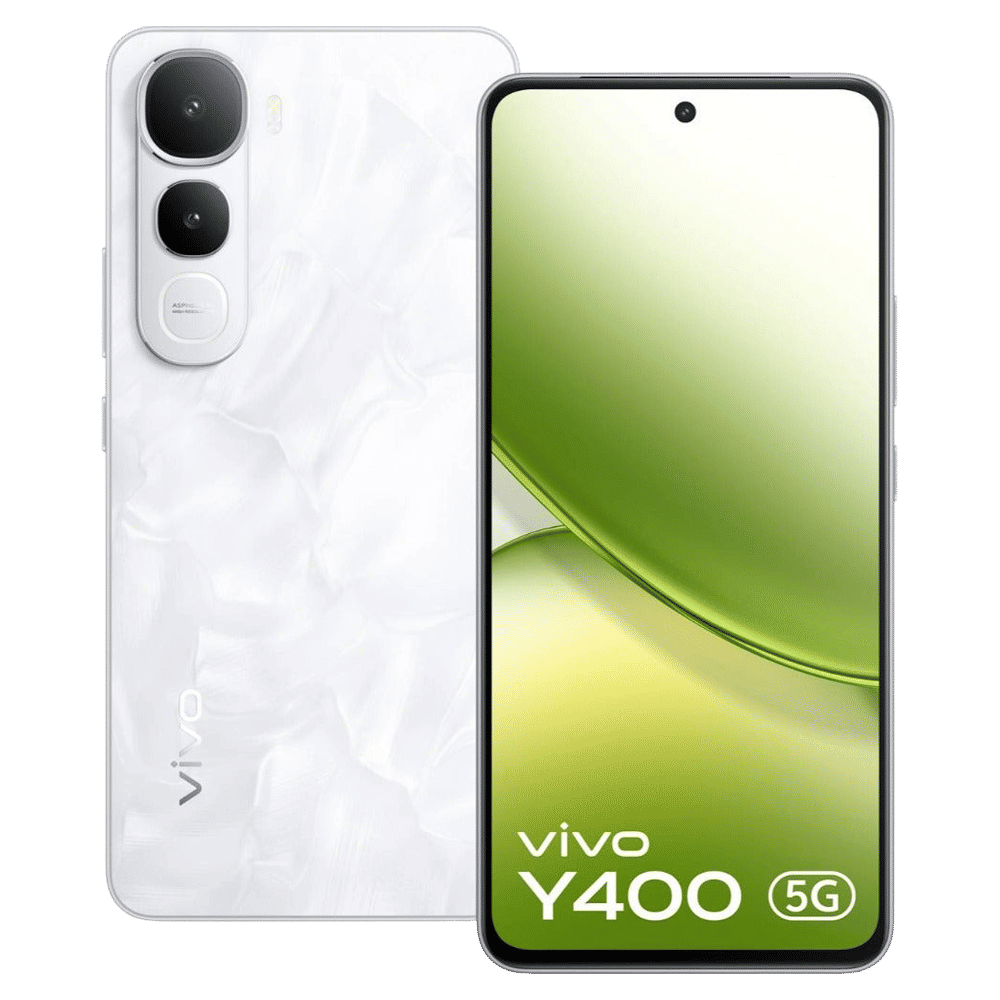 vivo Y400 5G (8GB RAM, 128GB, Glam White) vivo Y400 5G (8GB RAM, 128GB, Glam White)_1