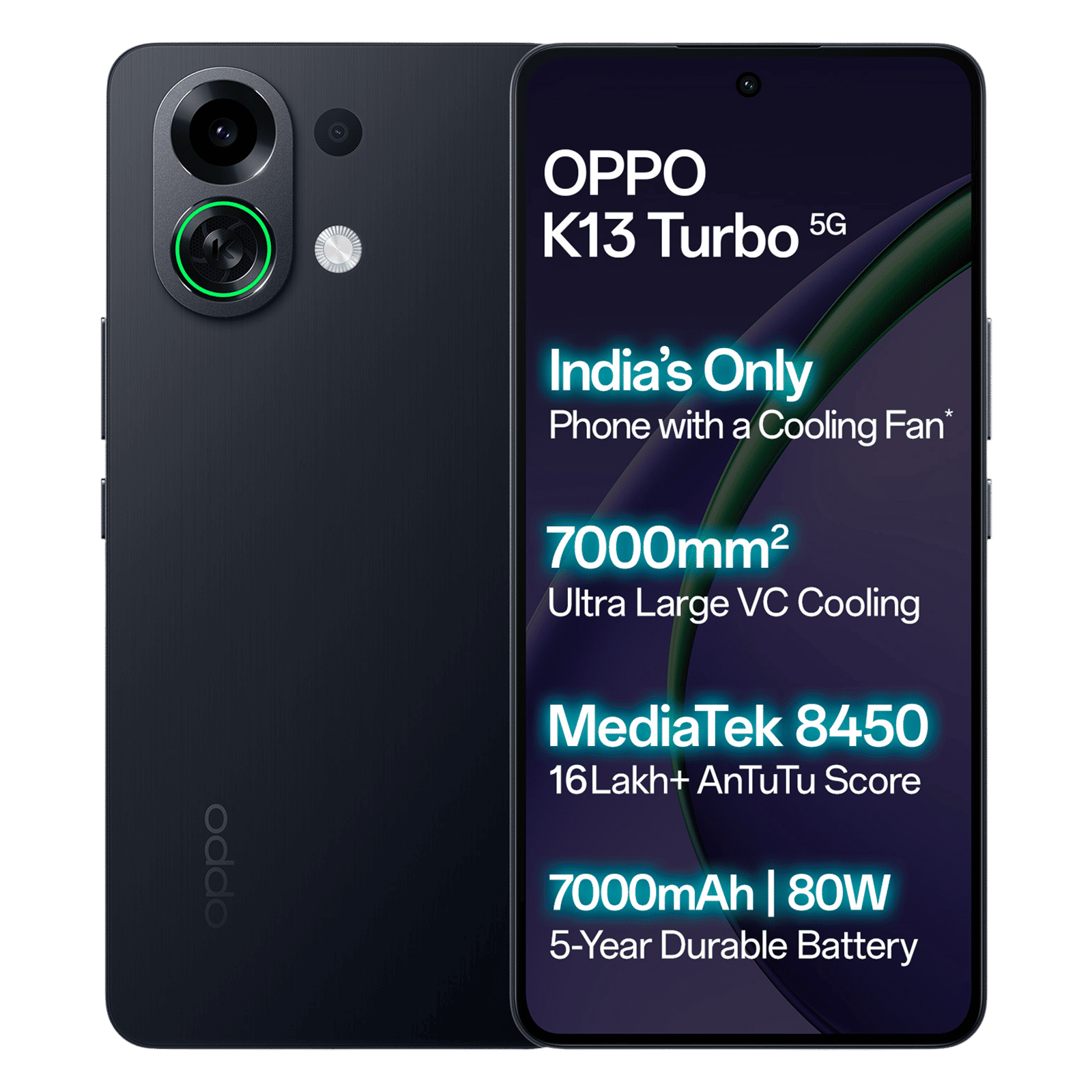 oppo K13 Turbo 5G (8GB RAM, 128GB, Midnight Maverick) oppo K13 Turbo 5G (8GB RAM, 128GB, Midnight Maverick)_1