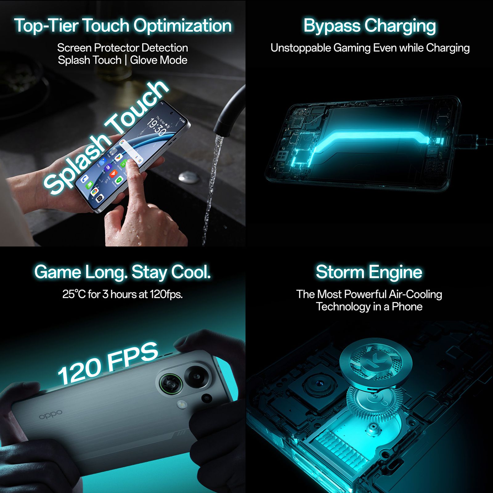 oppo K13 Turbo 5G (8GB RAM, 128GB, Midnight Maverick) oppo K13 Turbo 5G (8GB RAM, 128GB, Midnight Maverick)_13