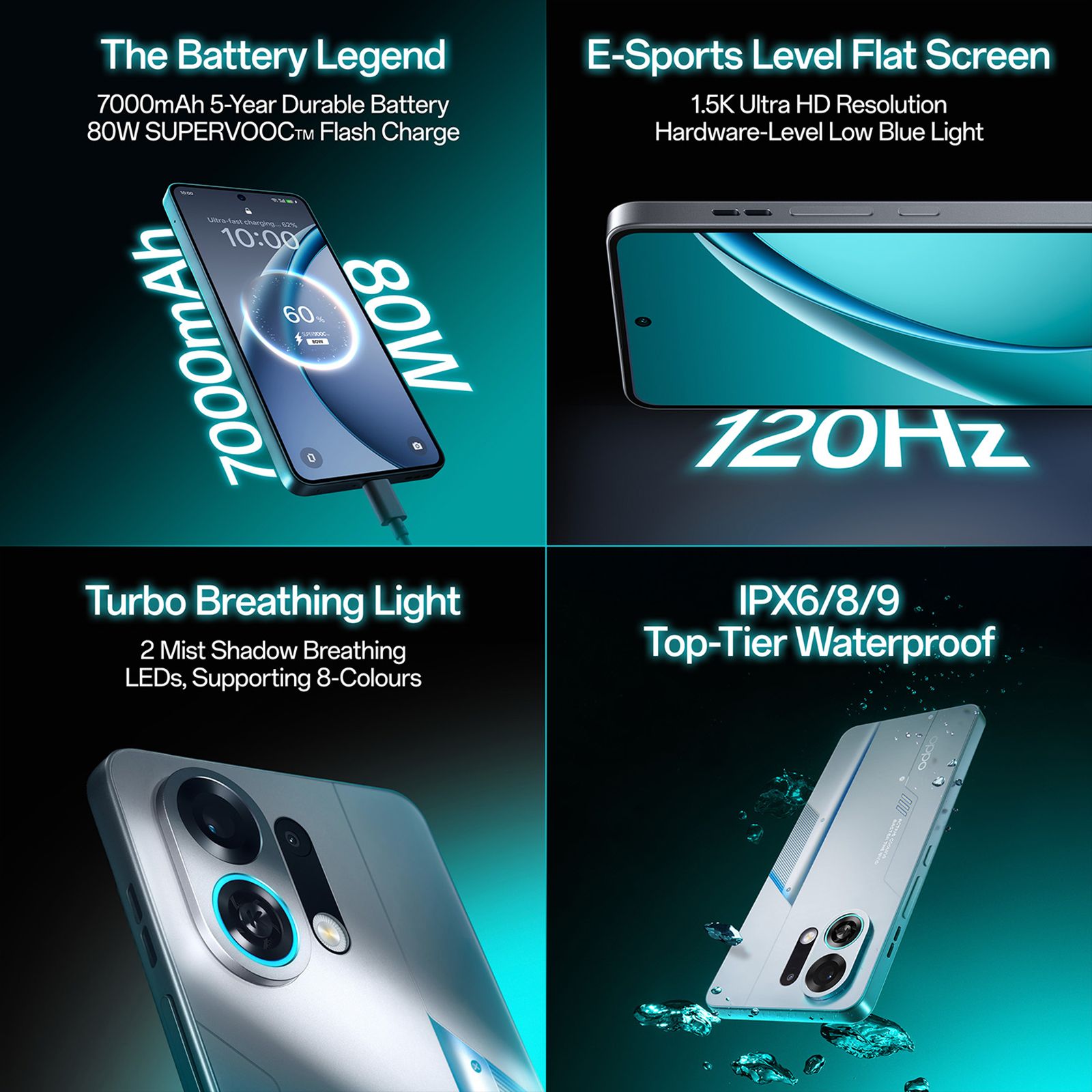 oppo K13 Turbo Pro 5G (12GB RAM, 256GB, Purple Phantom) oppo K13 Turbo Pro 5G (12GB RAM, 256GB, Purple Phantom)_12