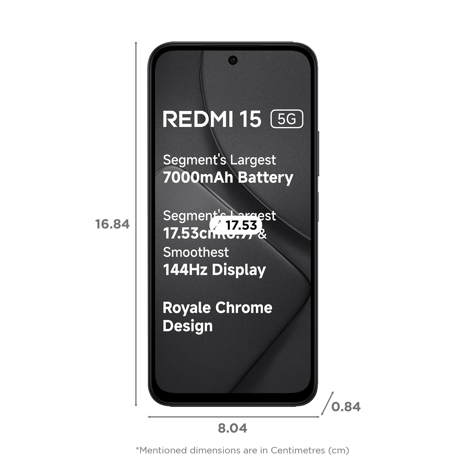 Redmi 15 5G (8GB RAM, 128GB, Midnight Black) Redmi 15 5G (8GB RAM, 128GB, Midnight Black)_2