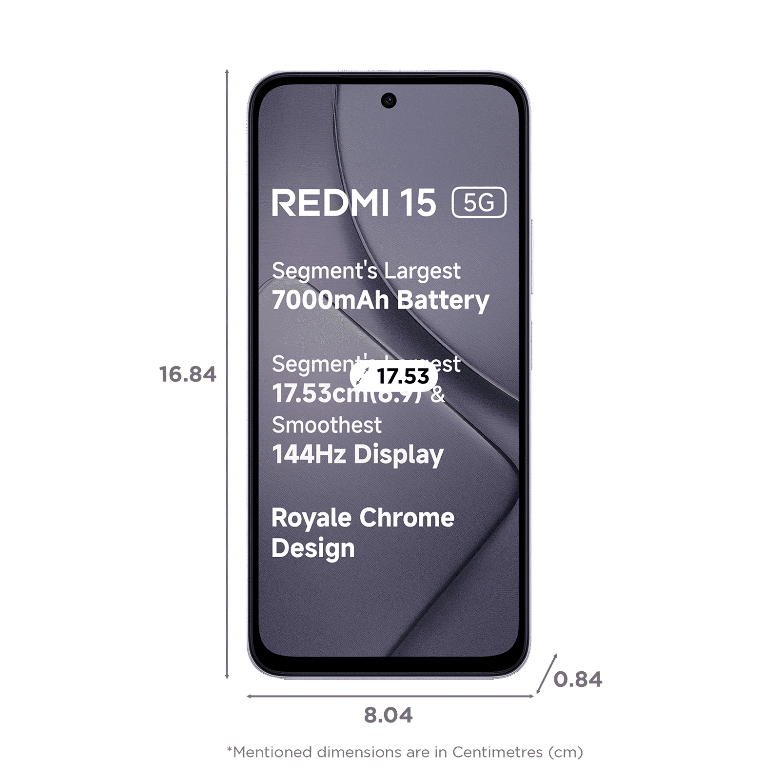 Redmi 15 5G (8GB RAM, 256GB, Sandy Purple) Redmi 15 5G (8GB RAM, 256GB, Sandy Purple)_2