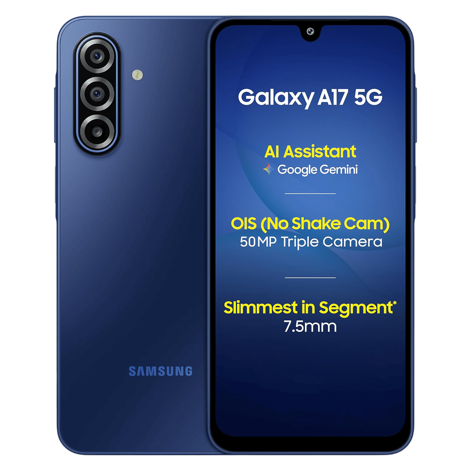 SAMSUNG Galaxy A17 5G (6GB RAM, 128GB, Blue)|With Travel Adapter SAMSUNG Galaxy A17 5G (6GB RAM, 128GB, Blue)|With Travel Adapter_1