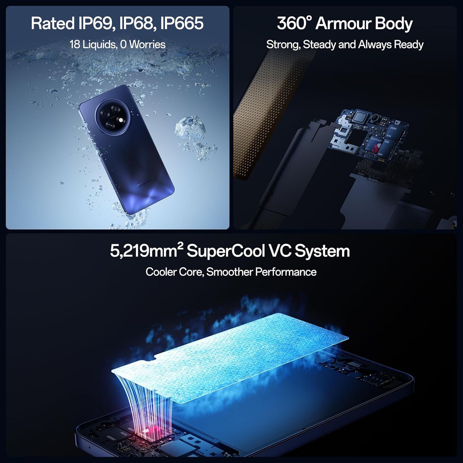 oppo F31 Pro Plus 5G (8GB RAM, 256GB, Gemstone Blue) oppo F31 Pro Plus 5G (8GB RAM, 256GB, Gemstone Blue)_14